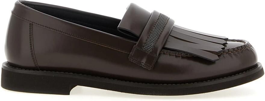 Brunello Cucinelli Monili Fringed Loafer