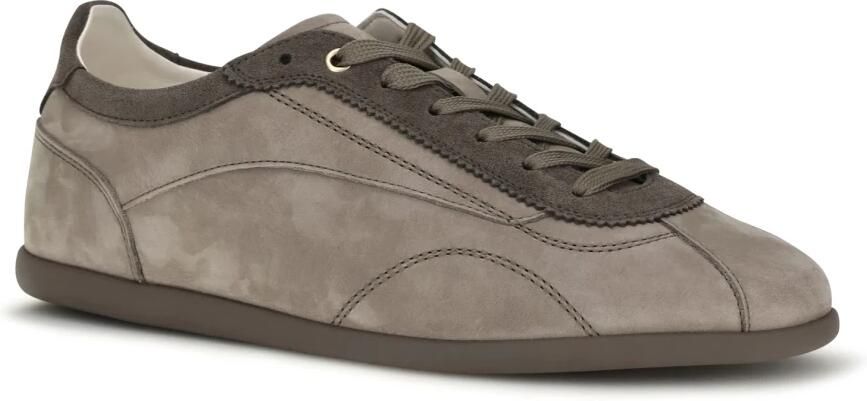 Brunello Cucinelli Nubuck Leren Slim Sneakers - Foto 2