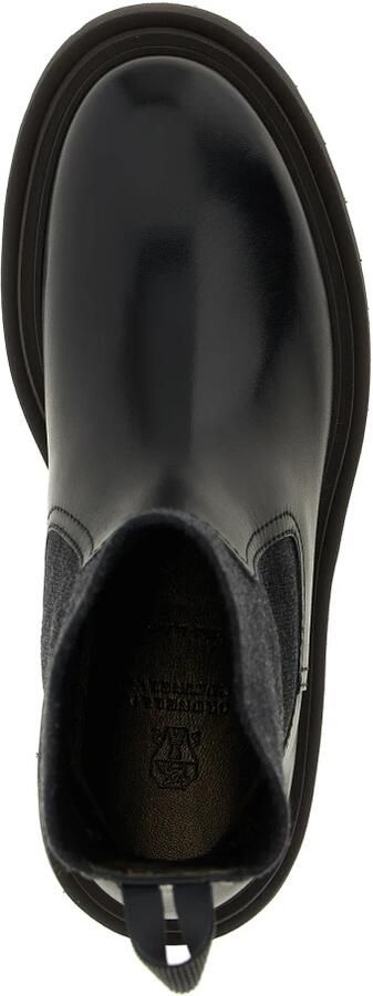 Brunello Cucinelli Precious Loop Detail Enkellaarsjes - Foto 2