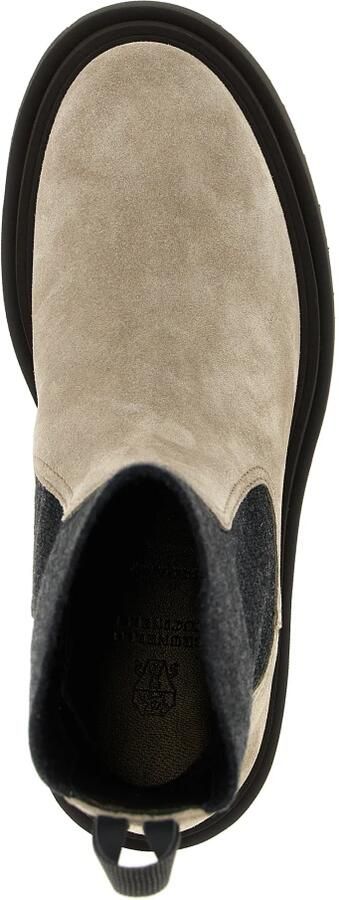 Brunello Cucinelli Precious Loop Detail Enkellaarsjes - Foto 2