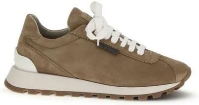 Brunello Cucinelli Rubber Platform Sneakers met Chunky Zool