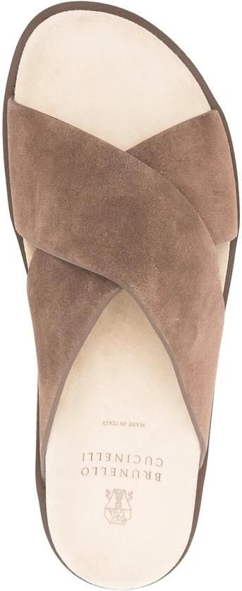 Brunello Cucinelli Sandalen met gekruiste bandjes - Foto 2