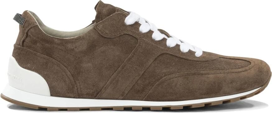 Brunello Cucinelli Shiny Loops Low-Top Sneakers