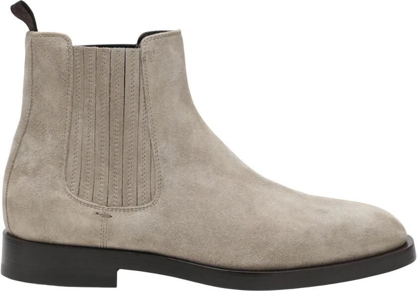 Brunello Cucinelli Suède Chelsea Boot