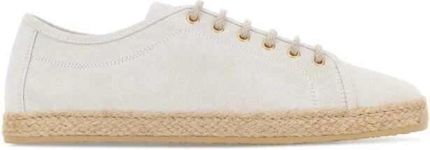 Brunello Cucinelli Suede Espadrille Sneakers