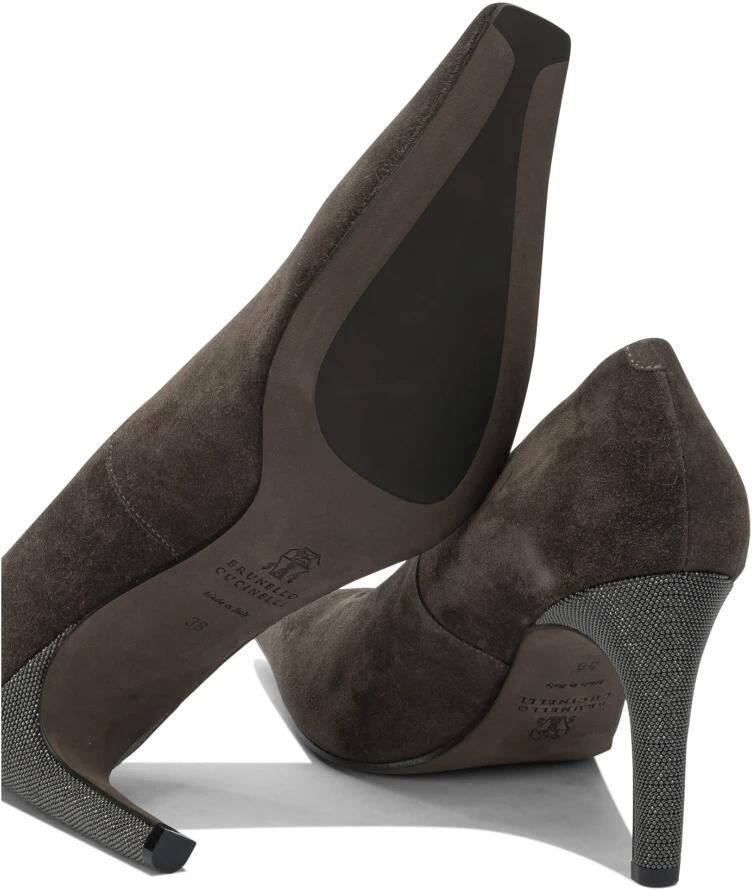 Brunello Cucinelli Suede Hakken - Foto 2