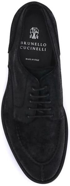 Brunello Cucinelli Suede Lace-Ups Elegant Style Schoenen - Foto 1