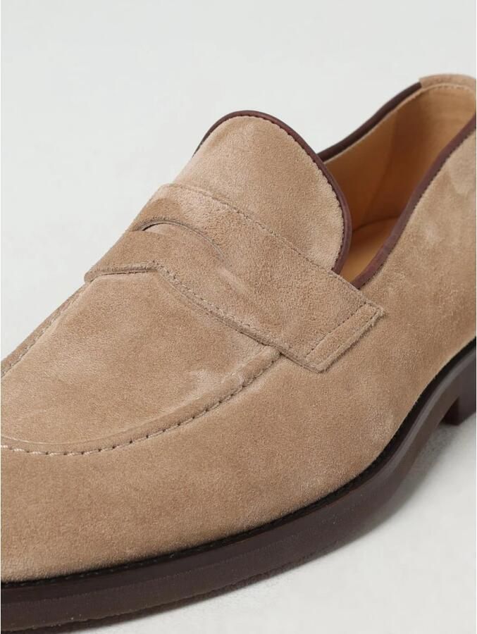 Brunello Cucinelli Suede Leren Penny Loafers - Foto 2
