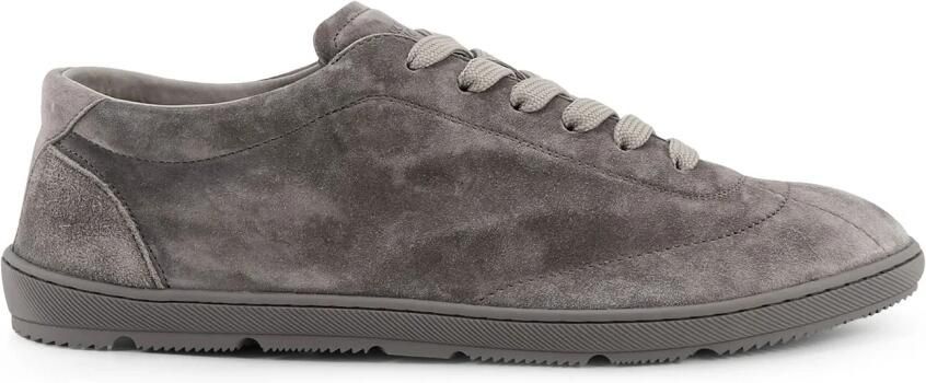 Brunello Cucinelli Suede Lichtgewicht Sneakers