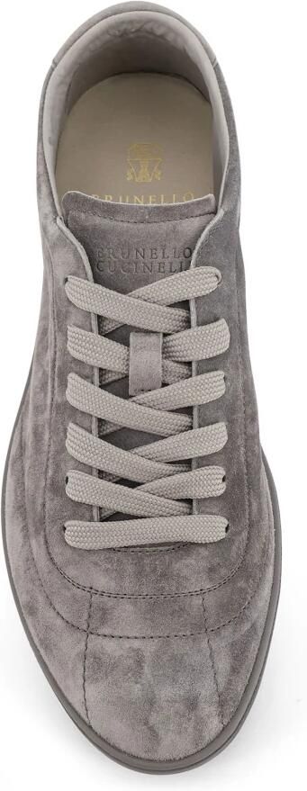Brunello Cucinelli Suede Lichtgewicht Sneakers - Foto 2