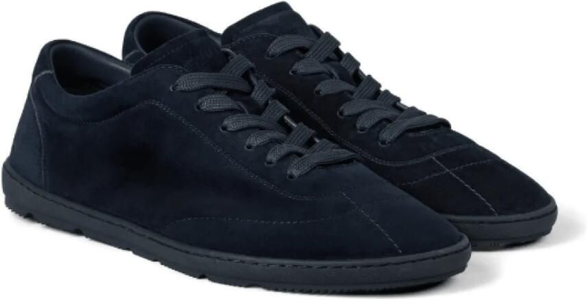 Brunello Cucinelli Suede Lichtgewicht Sneakers - Foto 5