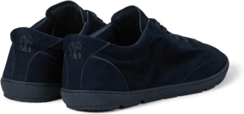 Brunello Cucinelli Suede Lichtgewicht Sneakers - Foto 6