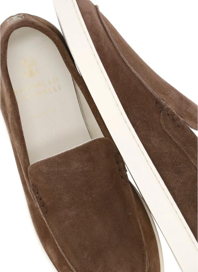 Brunello Cucinelli Suède Loafers - Foto 2