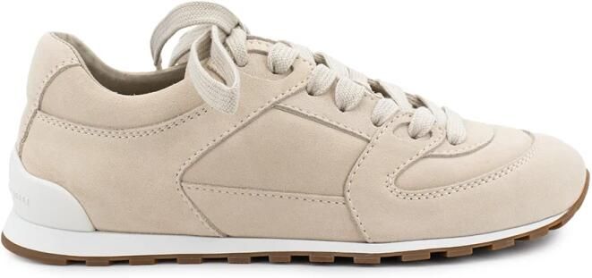 Brunello Cucinelli Suede Panelled Sneakers