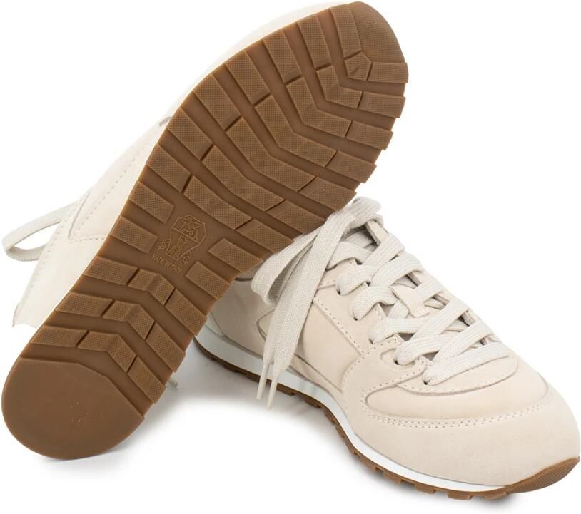 Brunello Cucinelli Suede Panelled Sneakers - Foto 2