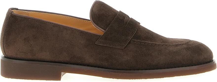 Brunello Cucinelli Suede Penny Loafer