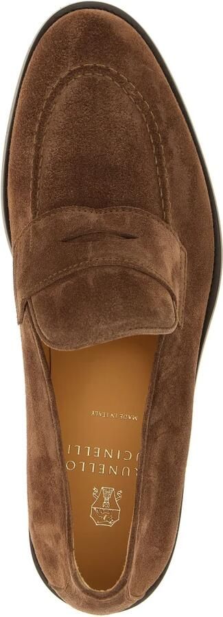 Brunello Cucinelli Suede Penny Loafer - Foto 2