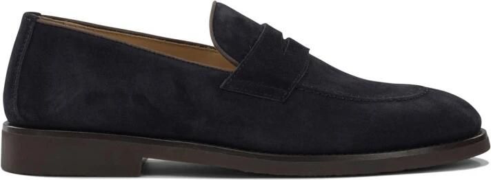 Brunello Cucinelli Suede Penny Loafer