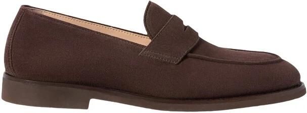 Brunello Cucinelli Suede Penny Loafer