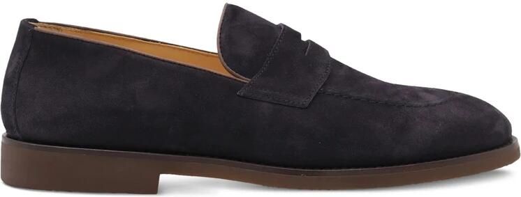 Brunello Cucinelli Suède Penny Loafers