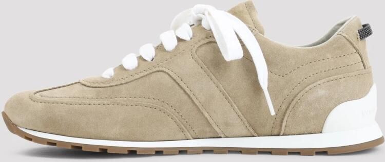 Brunello Cucinelli Suede Runner Sneakers - Foto 4