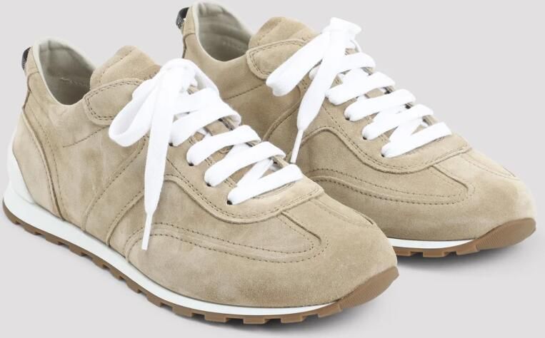 Brunello Cucinelli Suede Runner Sneakers - Foto 3