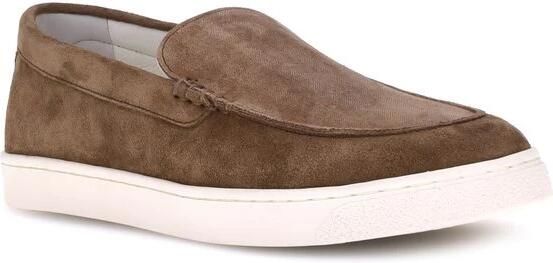 Brunello Cucinelli Suede Slip-on Sneakers