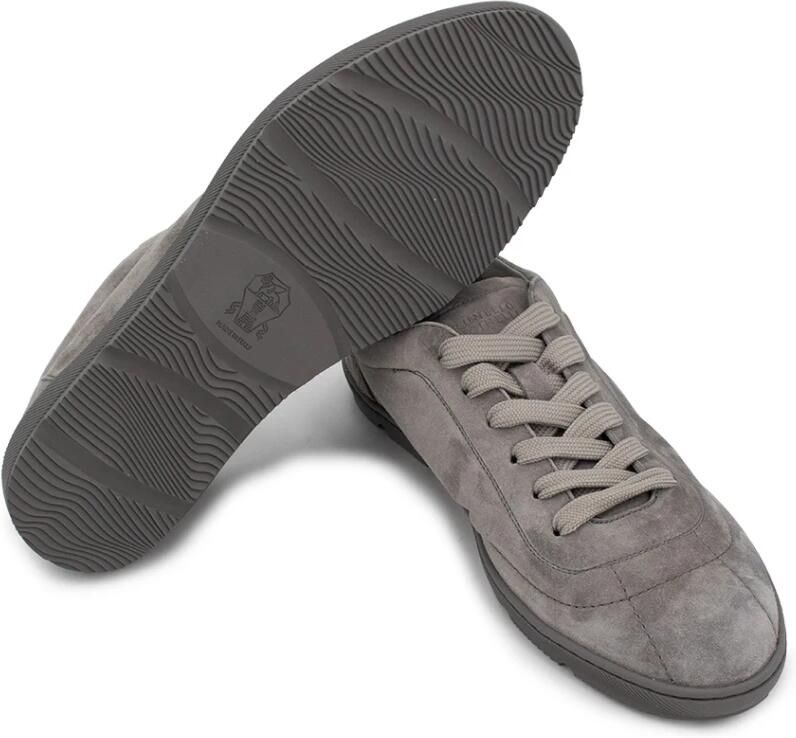 Brunello Cucinelli Suede Sneakers - Foto 2