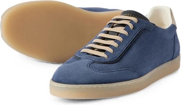 Brunello Cucinelli Suede Sneakers - Foto 4