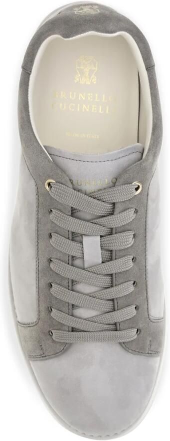 Brunello Cucinelli Suede Sneakers - Foto 4