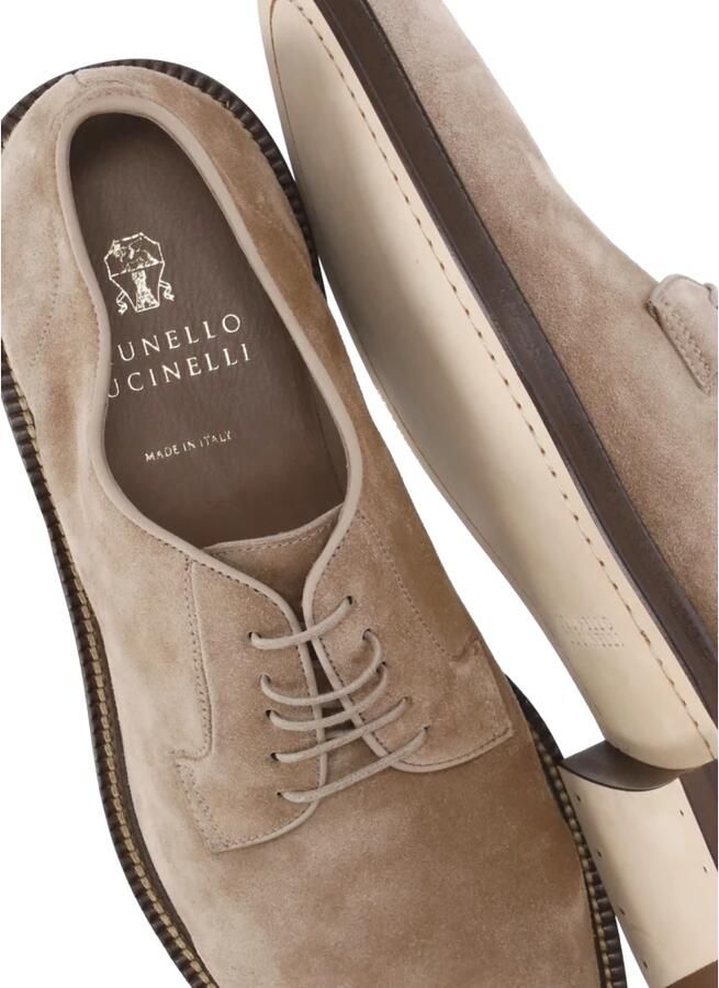 Brunello Cucinelli Suède Veterschoenen - Foto 2