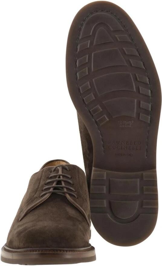 Brunello Cucinelli Suède Veterschoenen - Foto 2