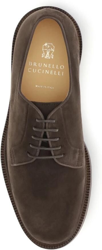 Brunello Cucinelli Suede Veterschoenen - Foto 3