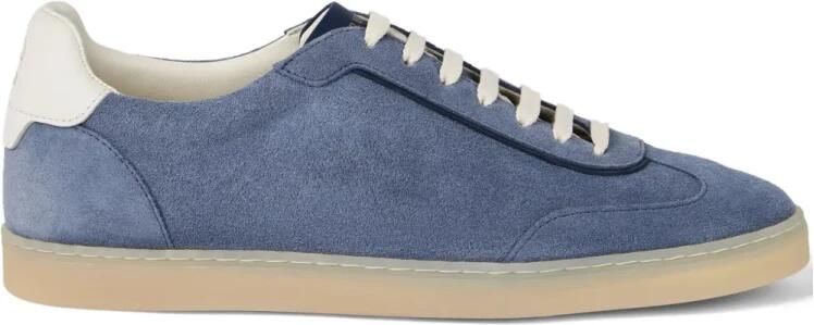 Brunello Cucinelli Washed Suede Sneakers