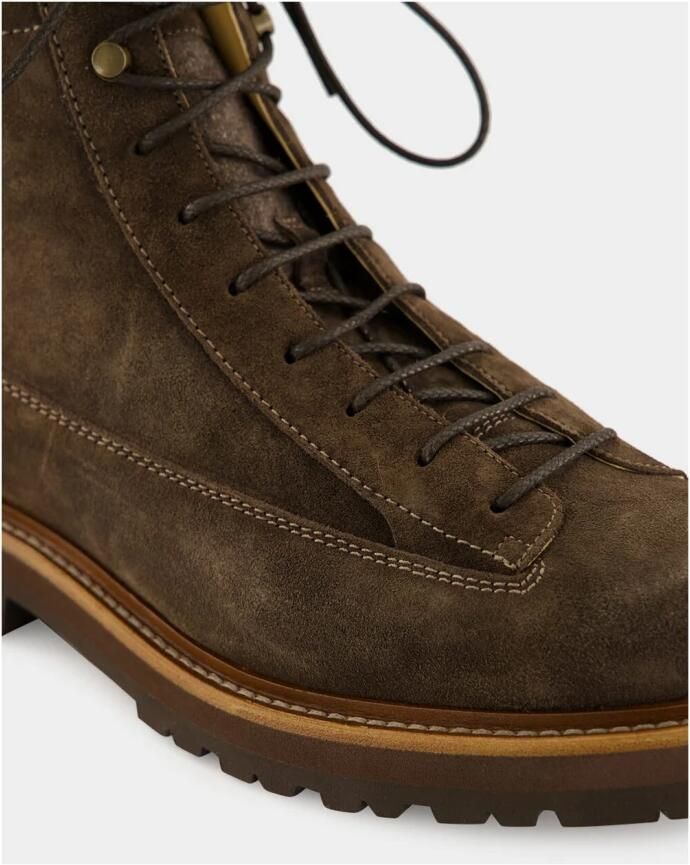 Brunello Cucinelli Waxed Suède Urban Outdoor Laarzen - Foto 2