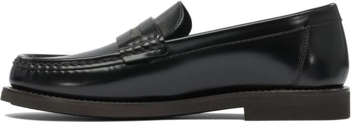 Brunello Cucinelli Zwarte Loafer Schoenen voor Vrouwen
