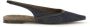 Brunello Cucinelli Denim Slingback Ballerina met Juweeldecoratie - Thumbnail 1