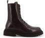 Brunello Cucinelli Donkerbruine Veterschoenen met Monili-detail - Thumbnail 1