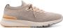 Brunello Cucinelli Gebreide Sneakers Duif Grijs - Thumbnail 1
