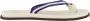 Brunello Cucinelli Gestreepte Navy Blauwe Zwembadsandalen - Thumbnail 1