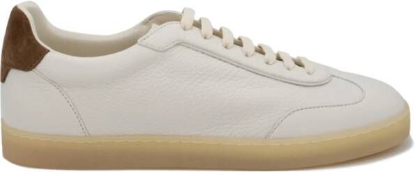 Brunello Cucinelli Graanlederen Sneakers
