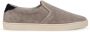 Brunello Cucinelli Grijze Leren Sneaker Klassieke Stijl - Thumbnail 1