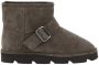 Brunello Cucinelli Harige Enkellaarzen met Gespdetail - Thumbnail 1