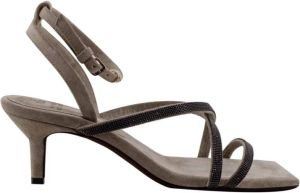 BRUNELLO CUCINELLI High Heel Sandals Bruin Dames