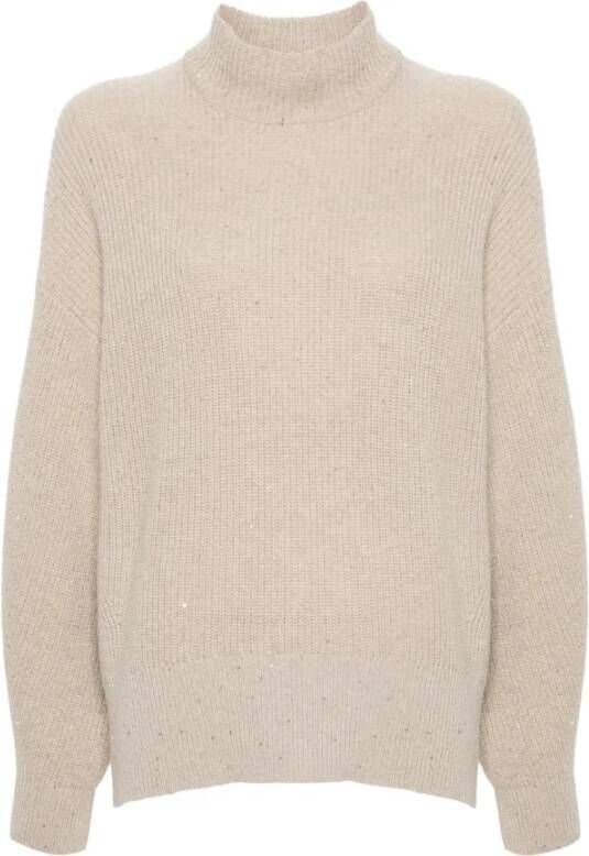 Brunello Cucinelli Hooggesloten Glanzend & Schitterend