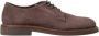 Brunello Cucinelli Koffie Brogue Derby Schoenen - Thumbnail 1