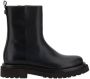 Brunello Cucinelli Leren Enkellaarzen met Blokhak - Thumbnail 1