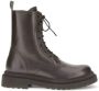 Brunello Cucinelli Leren Enkellaarzen met Monile Detail - Thumbnail 1