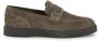 Brunello Cucinelli Leren Loafers met A delteen - Thumbnail 1