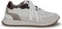 Brunello Cucinelli Leren sneakers met glanzende details - Thumbnail 1